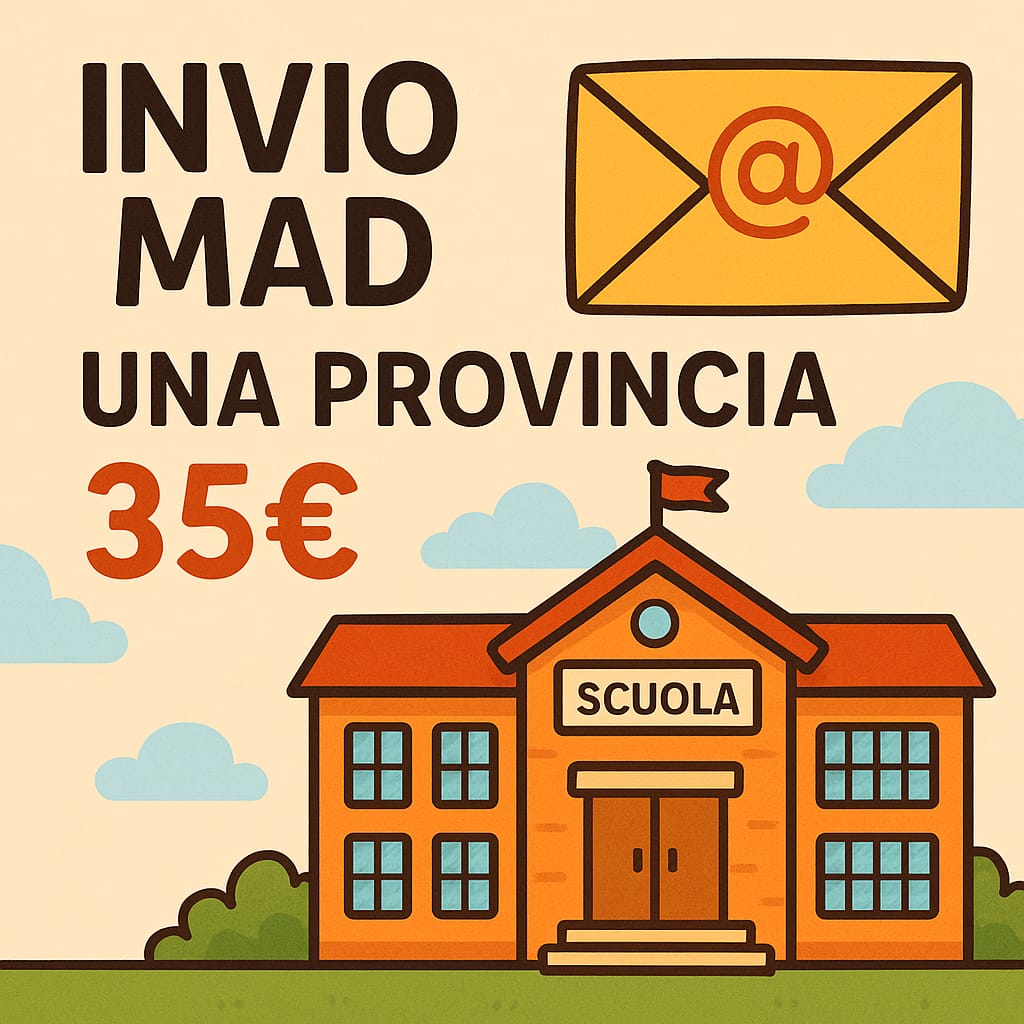 Inoltro MAD su intera provincia