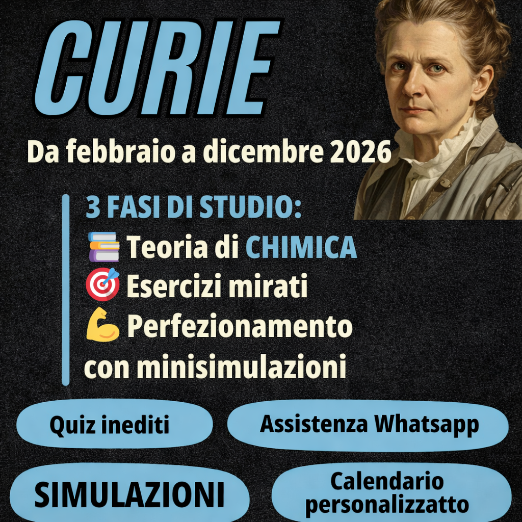 Corso Annuale Curie on-line Chimica